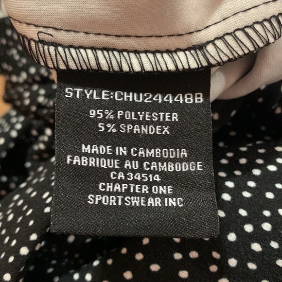 ๐ ONE BY CHAPTER ONE- BLACK AND WHITE POLKADOTS PANTS (M) ๐ - Picture 8 of 9